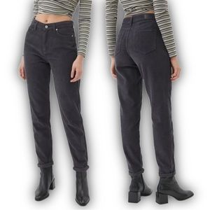 Urban Outfitters Black Corduroy Mom Jeans🌟